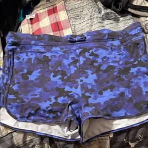 Blue Camo Women's Shorts